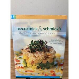 Cookbook  McCormick and Schmick's Seafood Restaurant  2008   Good Condition